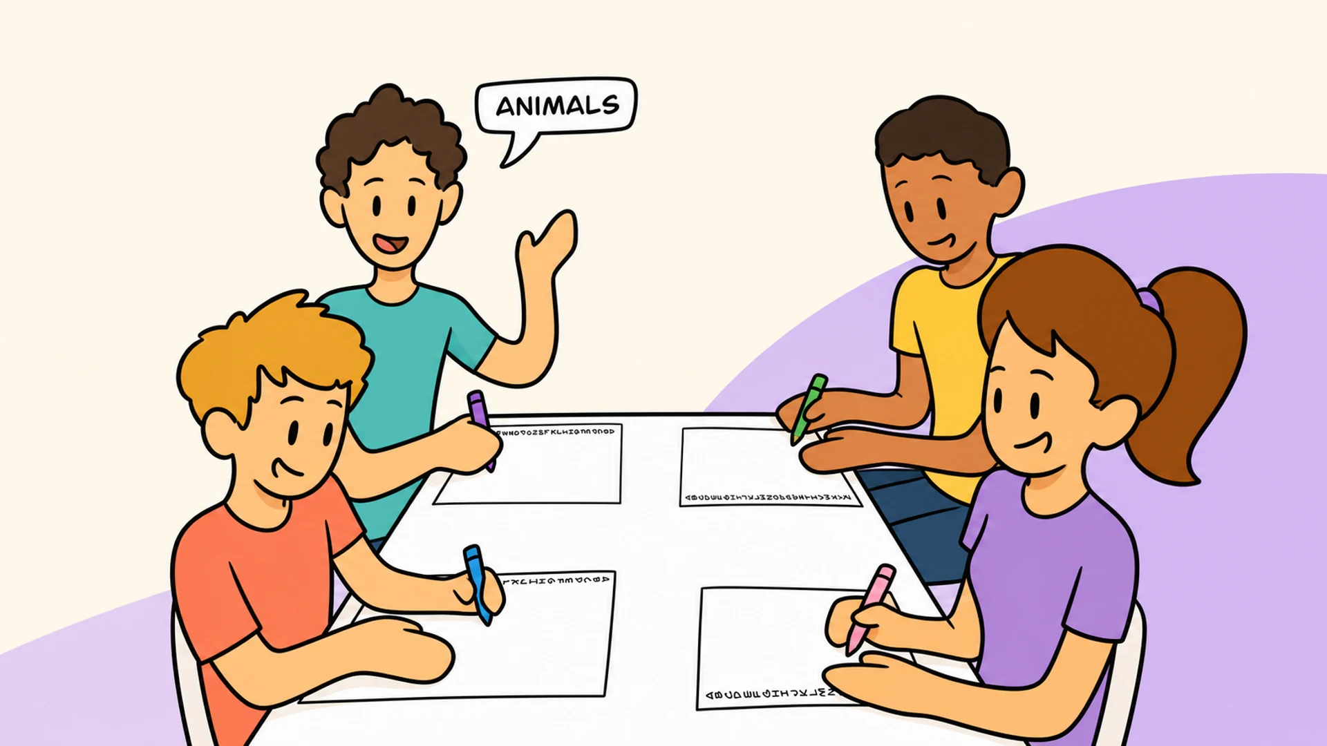 A-Z Challenge party game